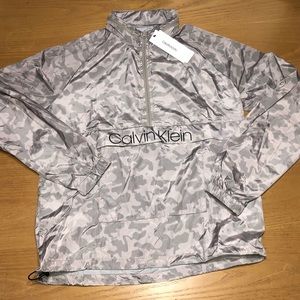 Brand new Calvin Klein windbreaker camouflage